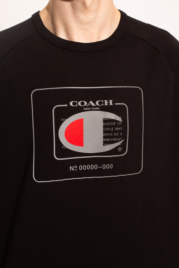 Champion x Coach Logo store Tee Shirt